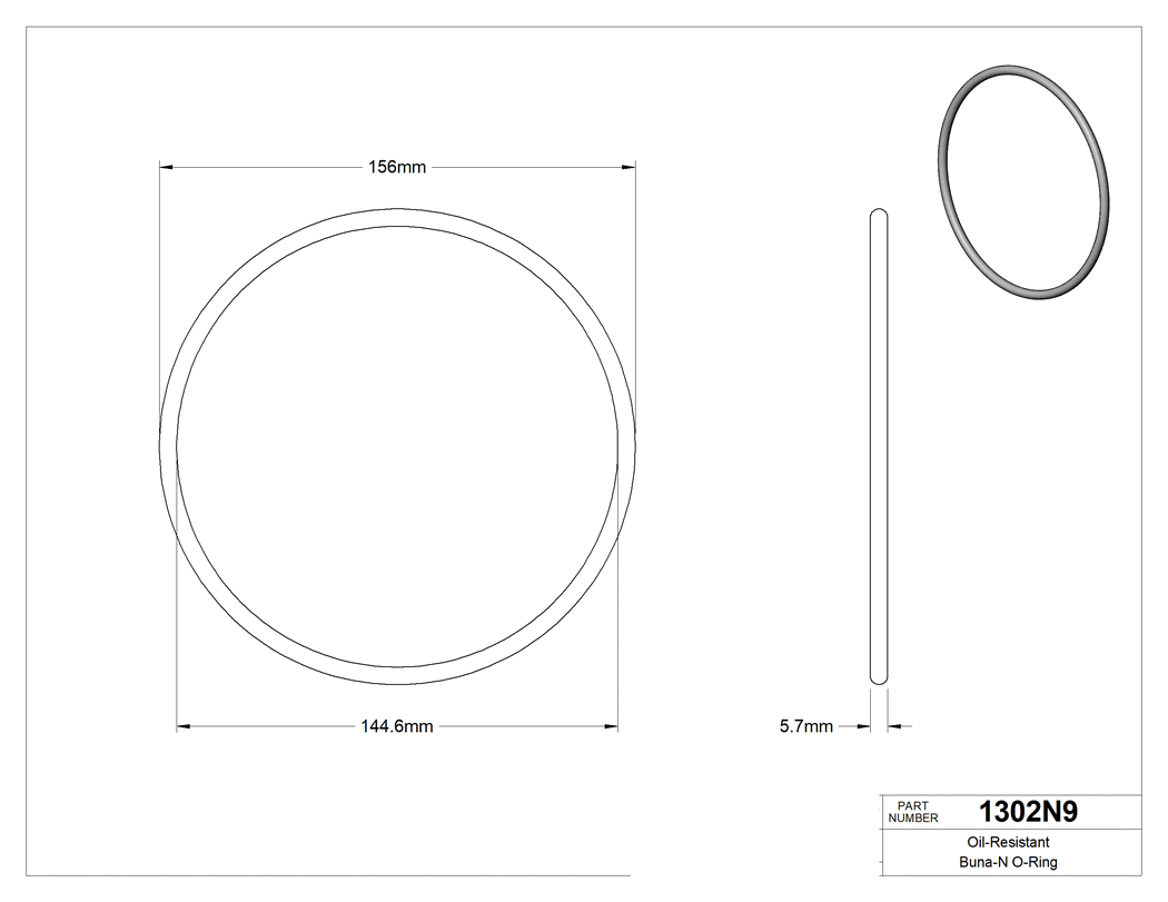 Technical drawing - 1302N9